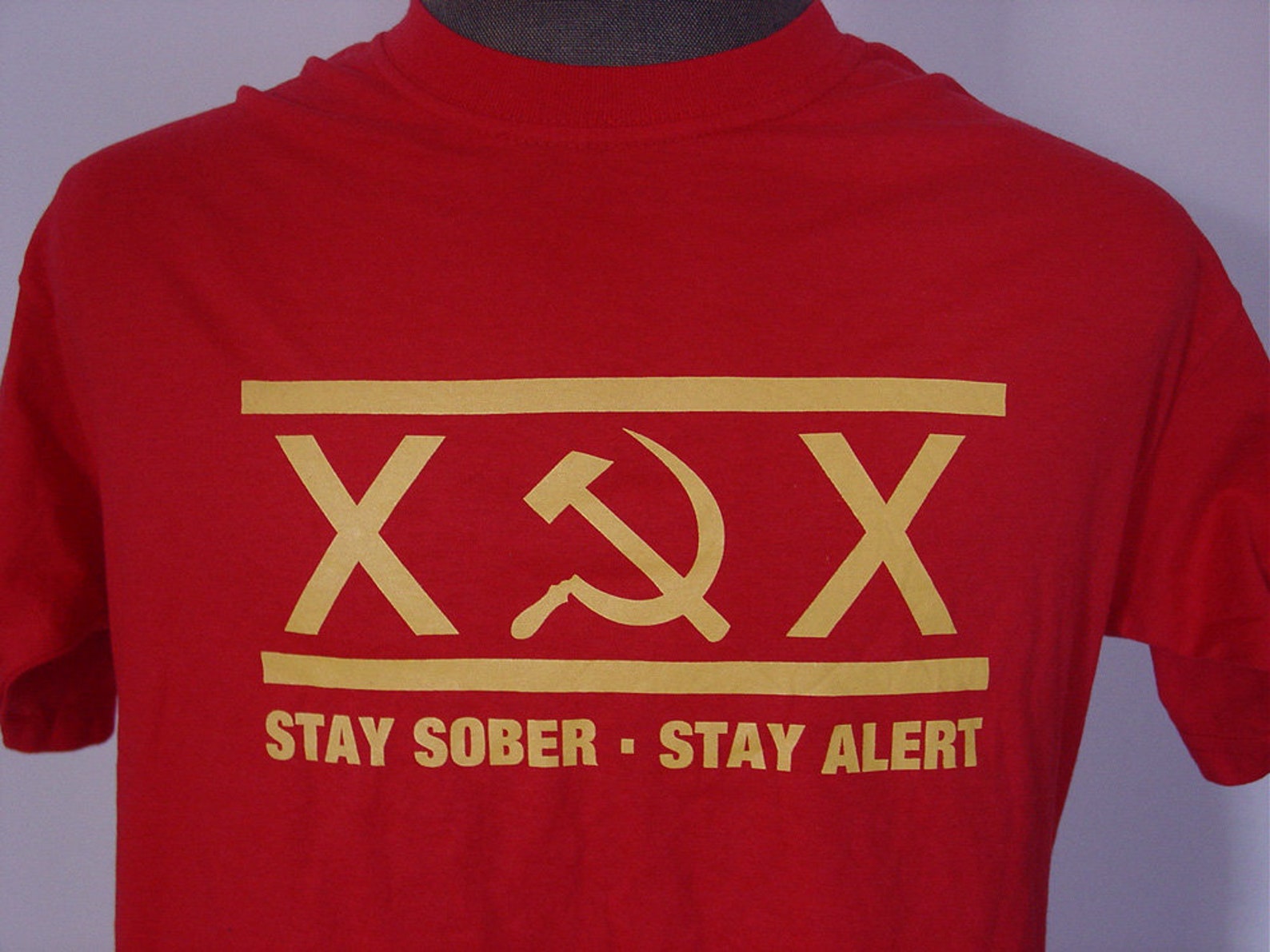 Stay Sober Heavy TShirt Straight Edge Etsy
