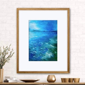 Isles of Scilly Islands and Ocean Print, 8x6&quot;