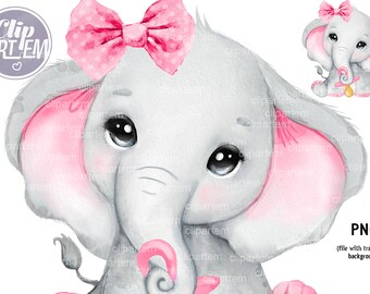 Hadley Designs Baby-Shower-Einladungen – 25 Stück Mit Elefanten-Design, Rosa & Rustikal, Zum Selbstgestalten