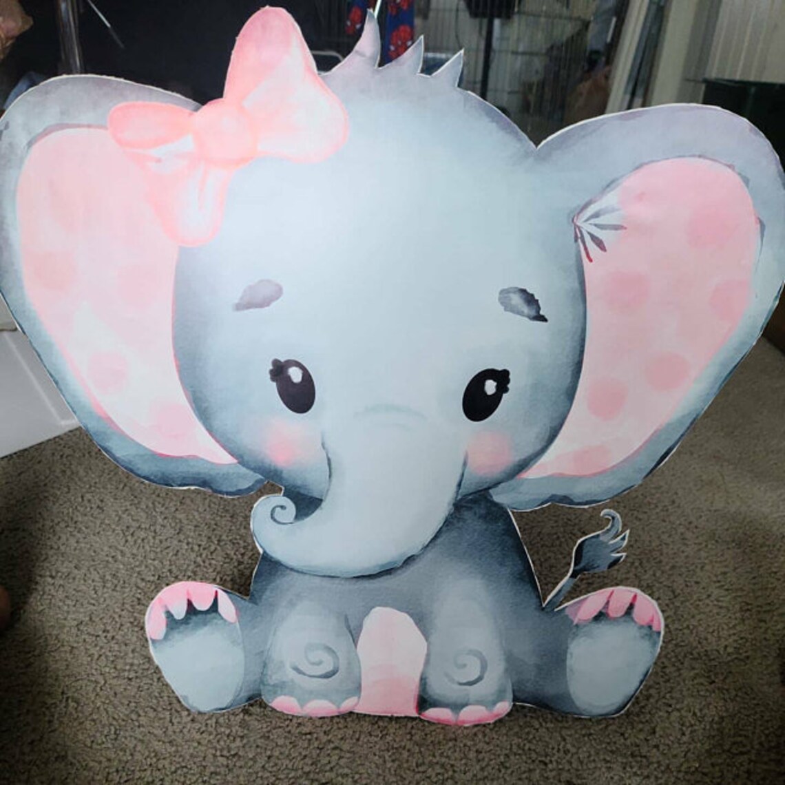 Download Watercolor Elephant Vector illutsrator file EPS SVG print ...