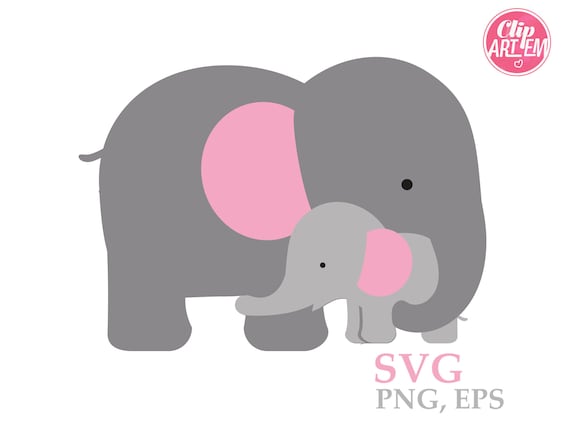 Free Free 213 Pink Baby Elephant Svg SVG PNG EPS DXF File