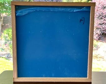 Unfinished Shadow Box - Usable Interior measurements 1 1/2  inches deep, 10 inches wide and high