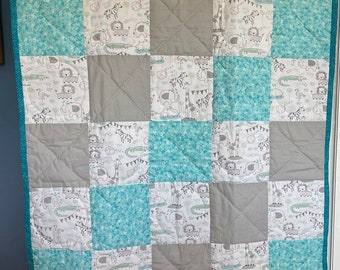 Welcome Baby, Quilt, Baby Quilt, Baby Blanket, welcome baby blanket, Crib Quilt, Patchwork Baby Quilt