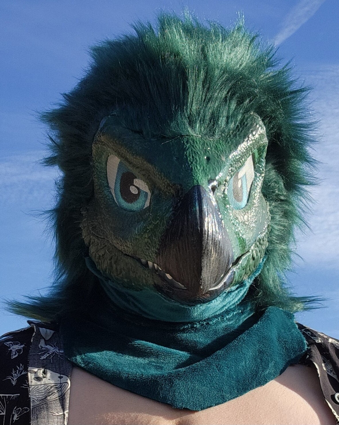 Raptor Jesus Cosplay