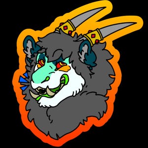 5 Angepasste Telegram Furry/Fursona/OC Sticker Pack