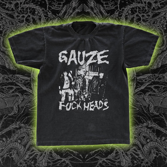 Gauze Fuck Heads - Classic Tee - Night Channels - Etsy
