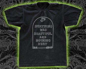 Slaughterhouse Five Everything Was Beautiful Grave - Classic Tee - Night Channels