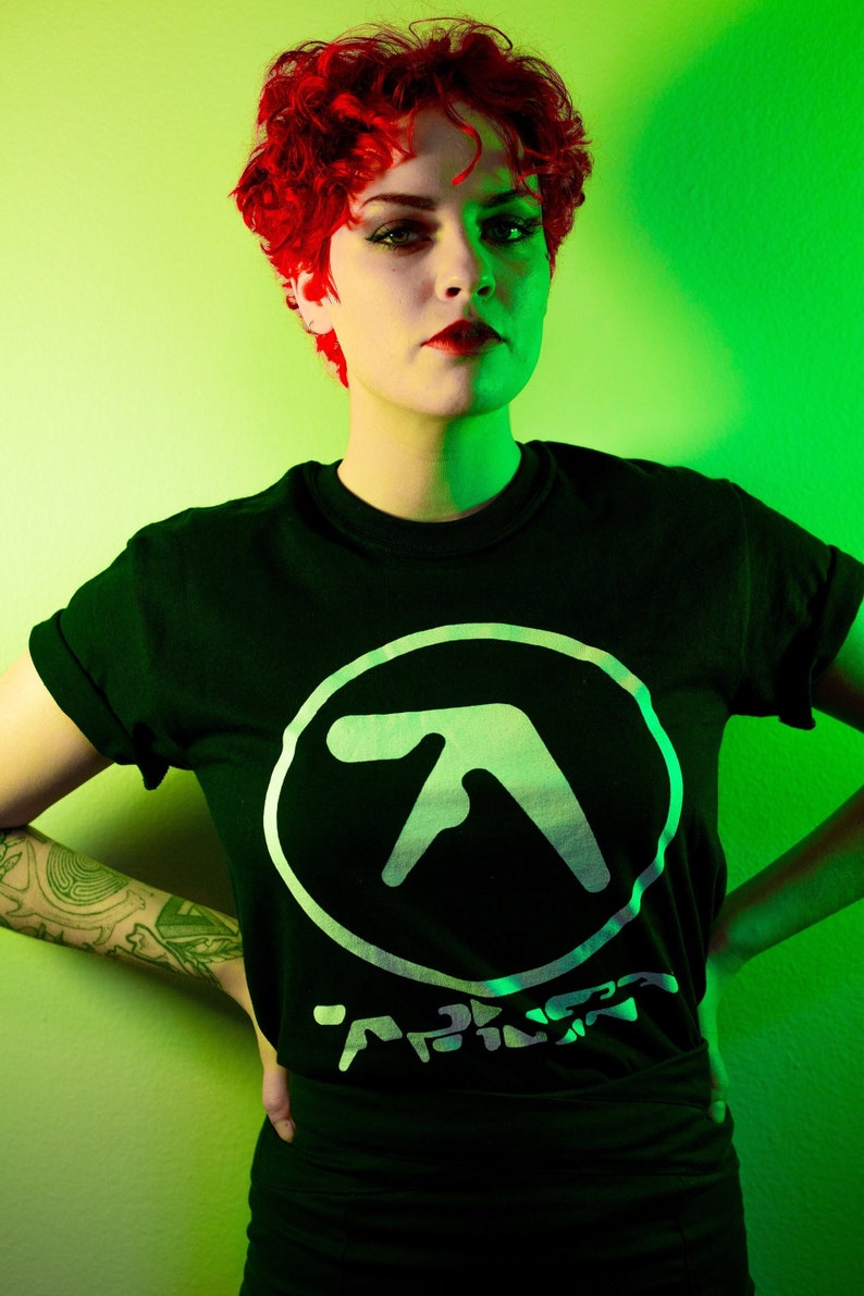 APHEX TWIN Logo Shirt Autechre Boards of Canada Squarepusher Etsy