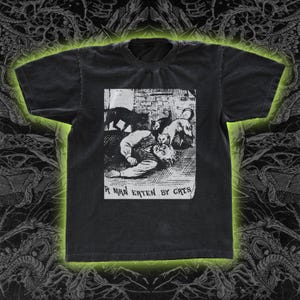 Man Eaten By Cats - Classic Tee - Night Channels