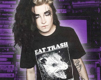Eat Trash Be Free - Classic Tee - Night Channels