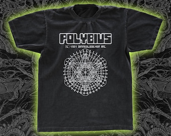 Polybius Videogame - Classic Tee - Night Channels