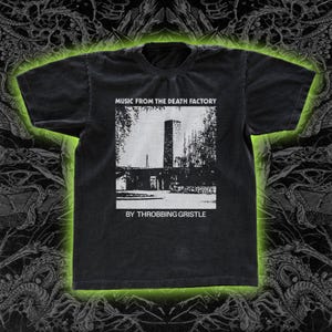 Throbbing Gristle Death Factory - Classic Tee - Night Channels