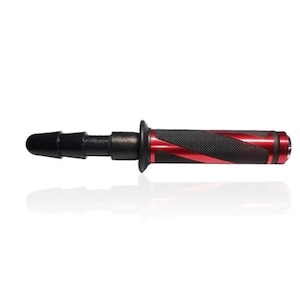 Maniglia Vac u lock metallizzata rossa e nera in due pezzi