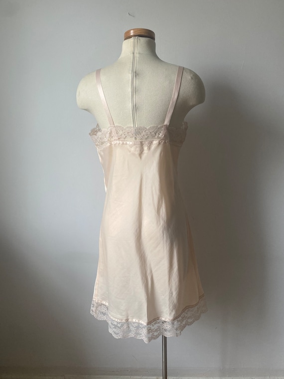 Light Pink Satin Slip Dress - image 7