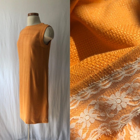 60s orange dress