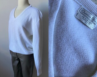 Christian Dior Sweater in White