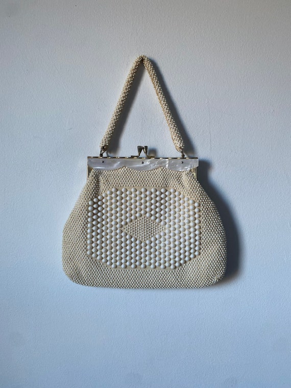 1960s Corde Beaded Purse