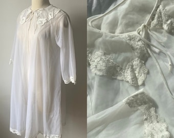 Lacey Sheer Bed Jacket