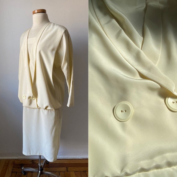 1920/30s Double Breasted Dress