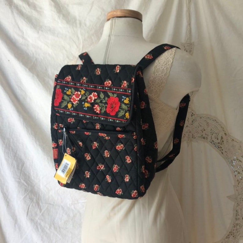 Deadstock quilted backpack