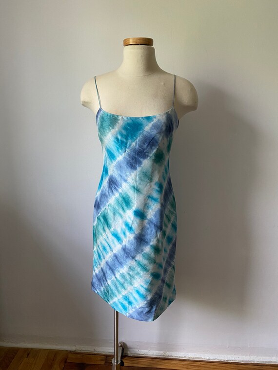 Tie-Dye Silk Dress