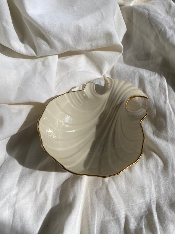 Lenox China Shell Ring Dish