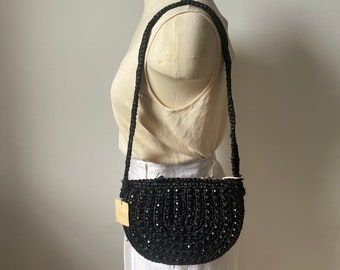 Vintage Deadstock Magid Beaded Shoulder Purse