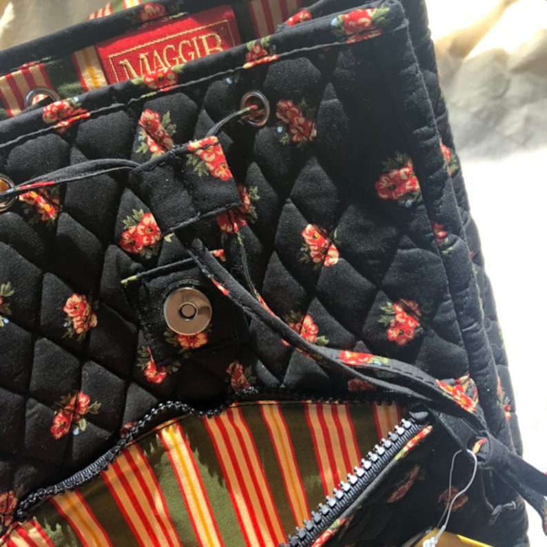 Deadstock quilted backpack