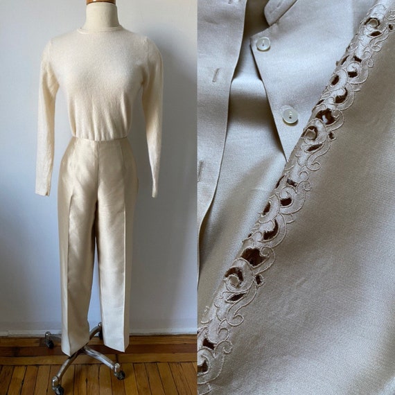 Silk Gold Suit