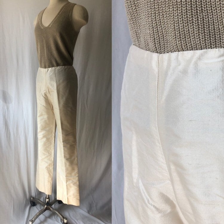 Silk Ralph Lauren Trousers Deadstock 