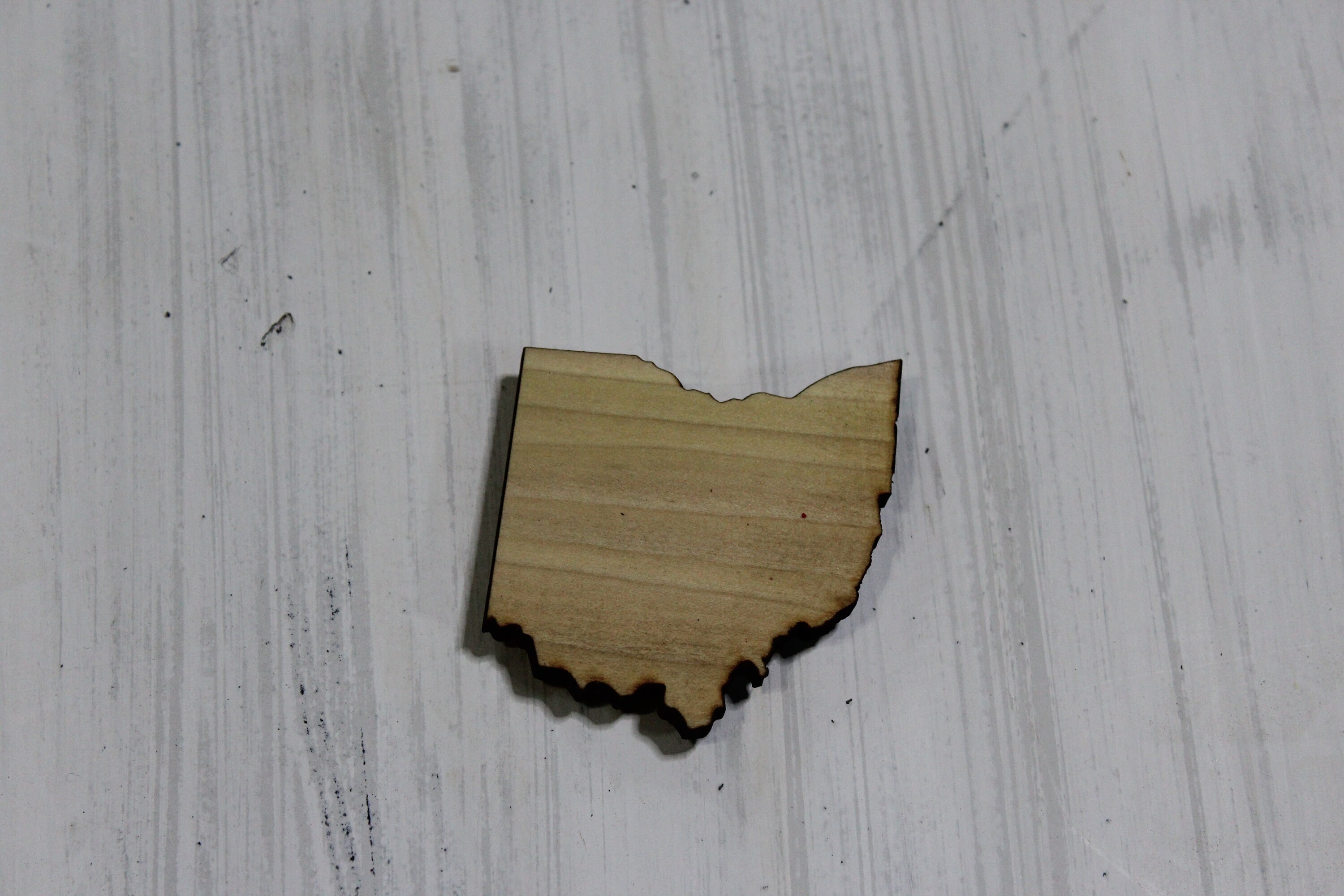 Ohio wood State of Ohio laser cut Ohio Etsy