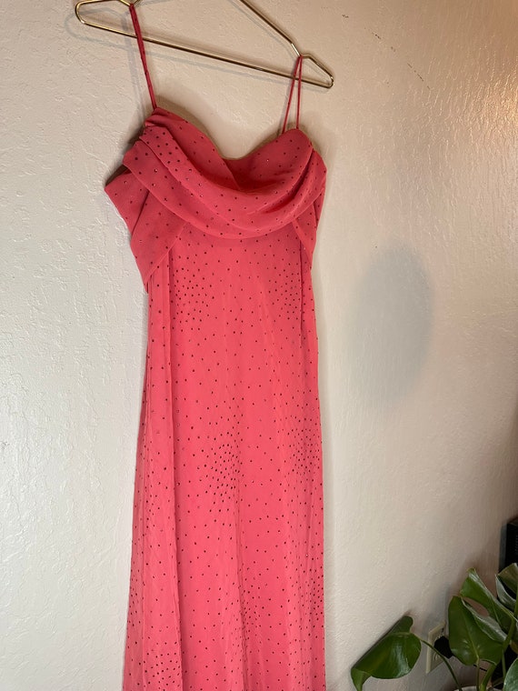 USA DESIGNER Y2K sparkle gown