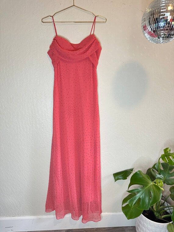 USA DESIGNER Y2K sparkle gown