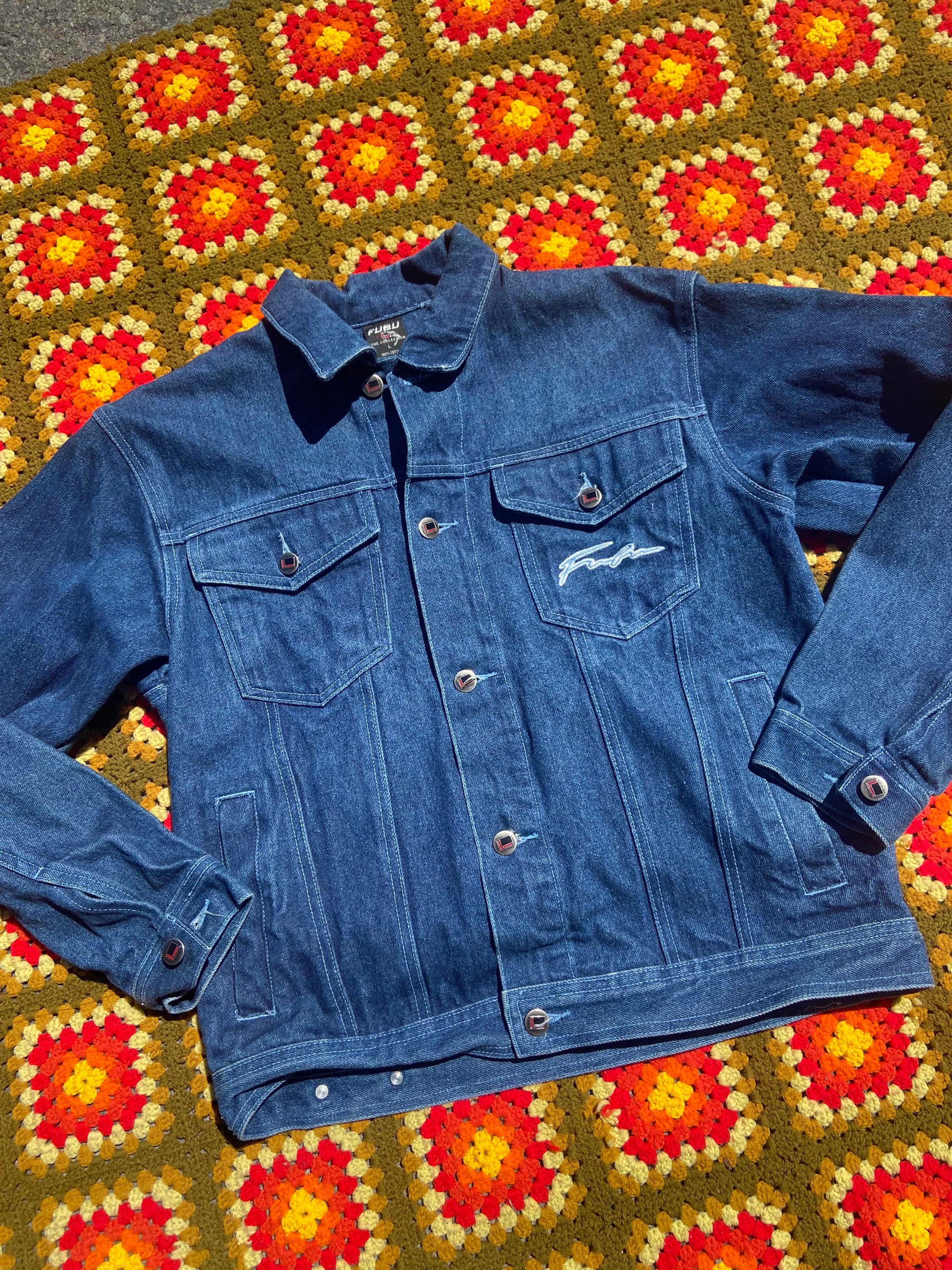 Fubu jean jacket Clearance