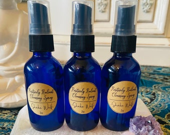 Magical Aura Cleansing Spray, Smudging Spray, ritual Spray, witchy spray, healing spray, Meditation Spray, energy cleansing spray