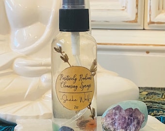 Aura Clearing Spray, Smudging Spray, ritual Spray, witchy spray, healing spray, Meditation Spray, energy cleansing spray, Valentine’s Gift