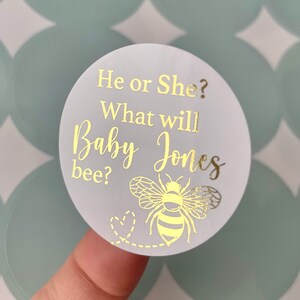 What Will It Bee Gender Reveal Party Decoration Complete Kit Baby Shower  Balloons Bunting Photo Props Bee Balloons Gender Reveal Decor 