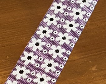 Flower Pattern Peyote Stitch Bracelet