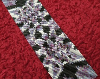 Fantasia Beaded Peyote Cuff