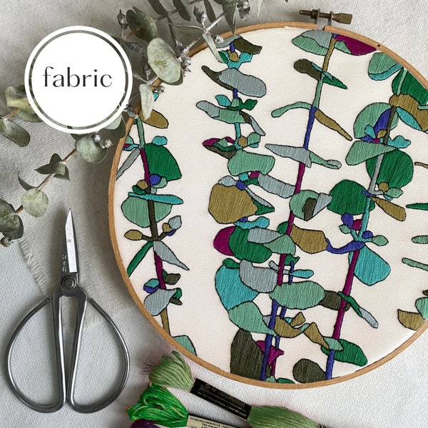 Botanical Embroidery Kit Etsy