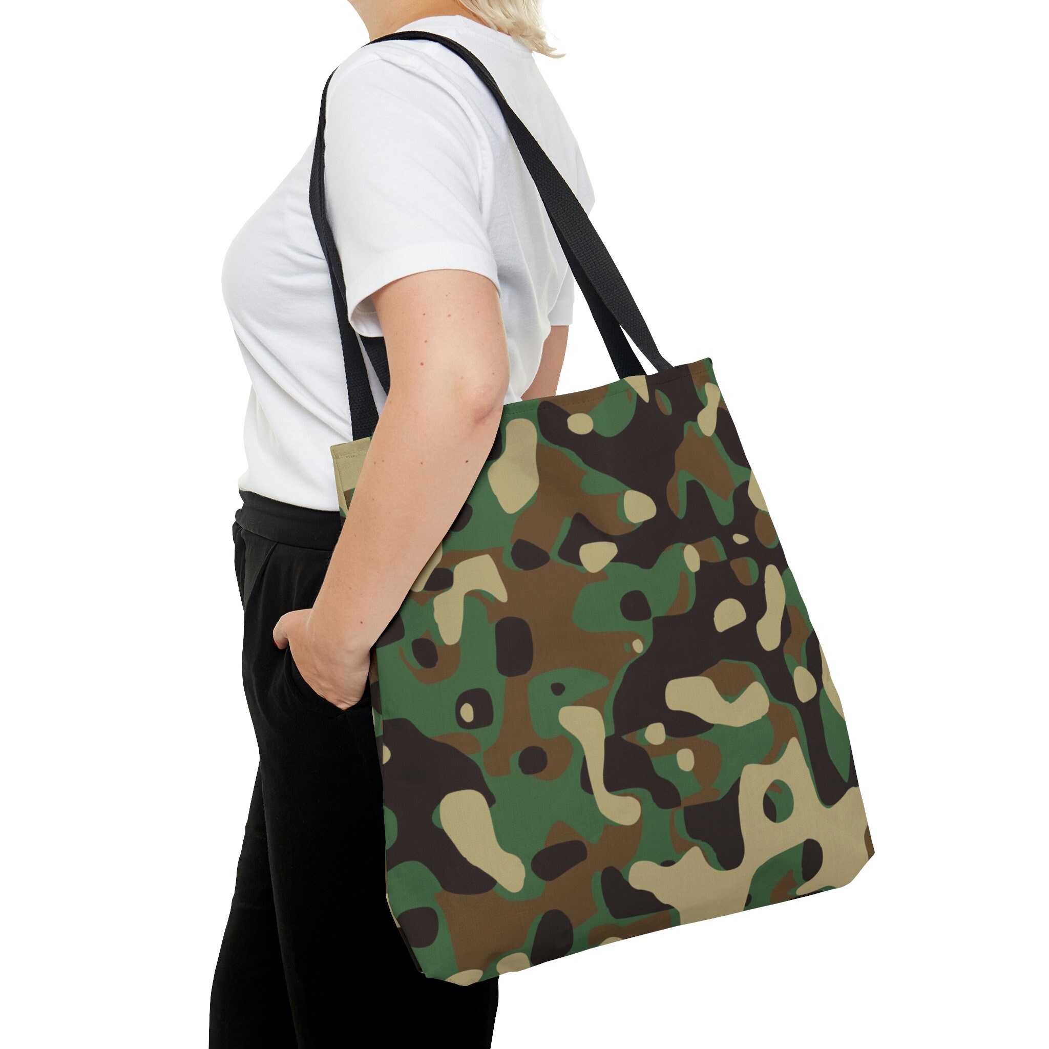 Army fatigue tote bag deals