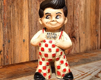 ビッグボーイアイアンバンク Big Boy Cast Iron Bank Antique Finish 8