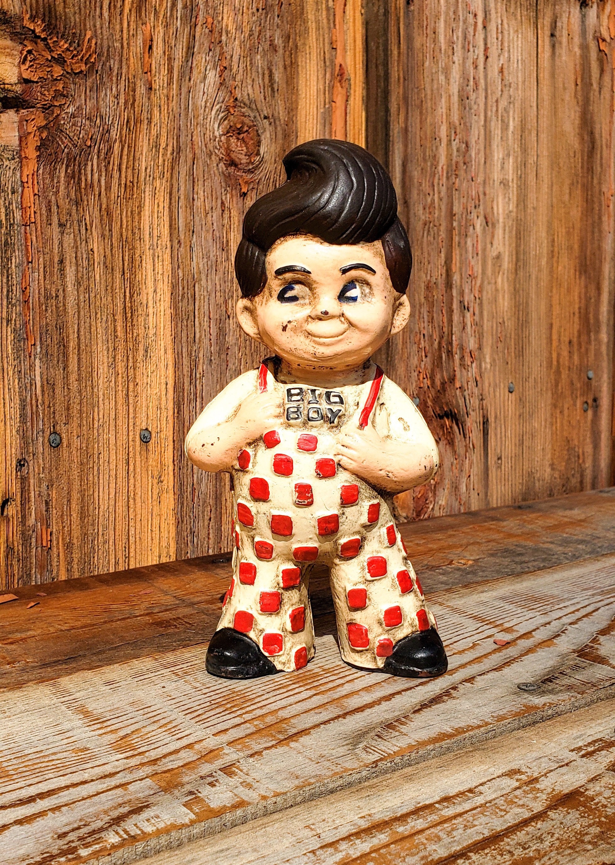 ビッグボーイアイアンバンク Bob's Big Boy Cast Iron Coin Bank - Etsy