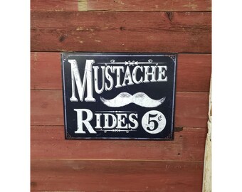 Mustache Sign | Etsy
