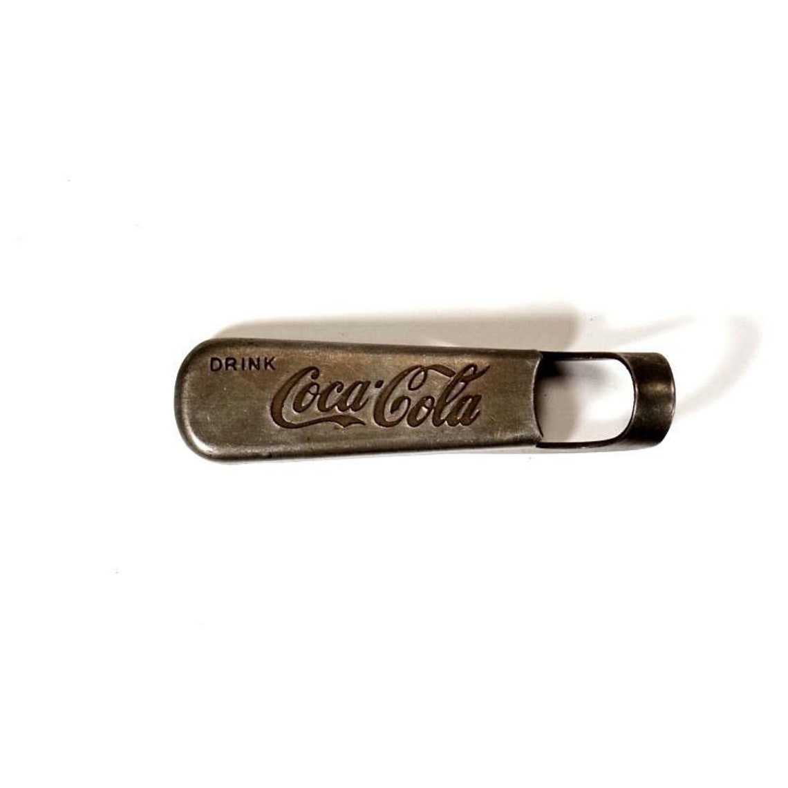 Cocacola Bottle Opener Steel With Antique Finish Etsy