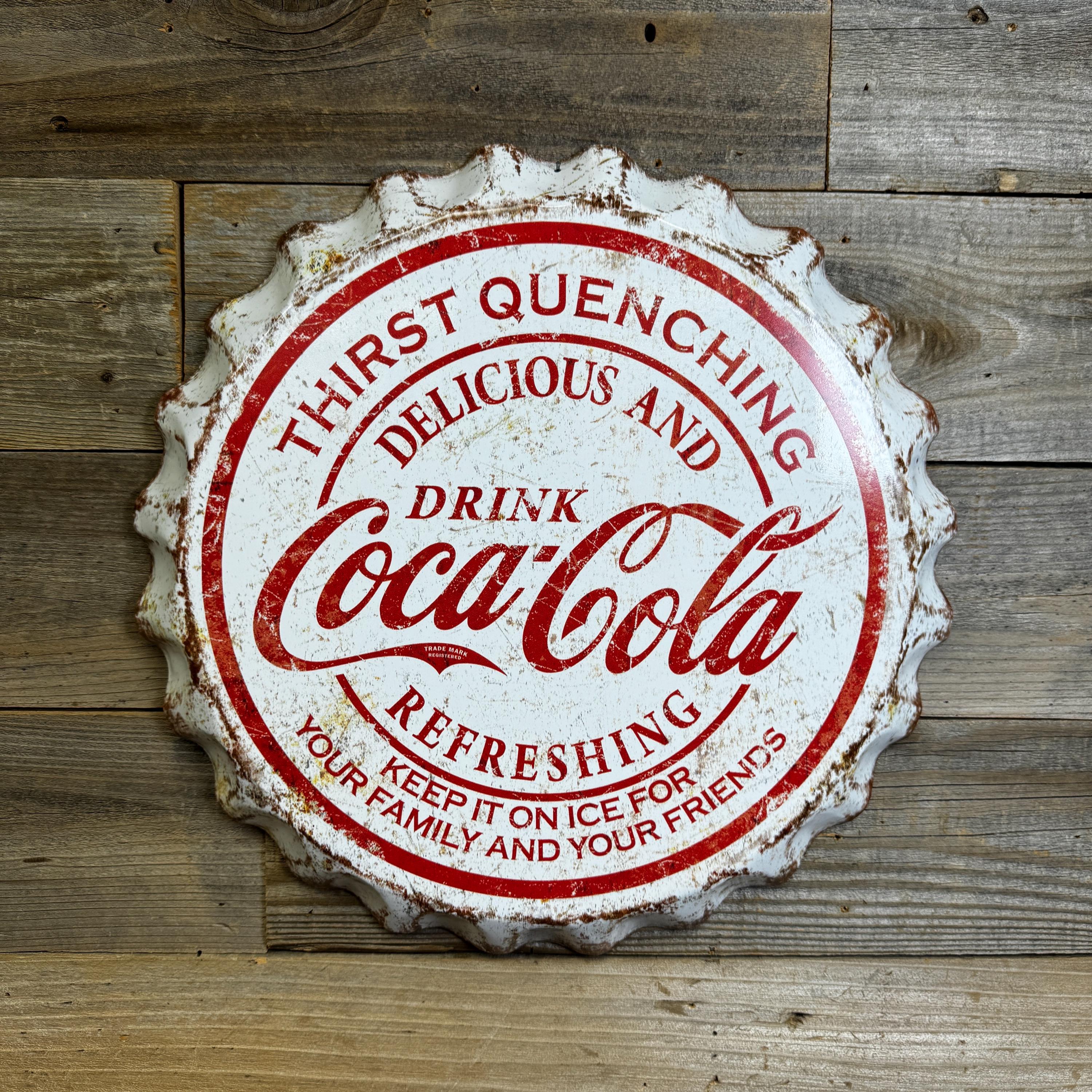 Vintage coca cola sign - Etsy 日本