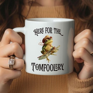 Frosch-Keramik-Kaffeetasse: Lustige Neuheit Trinkgefäß, schrulliges Küchendekor