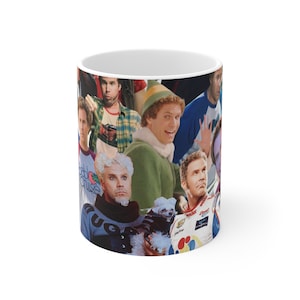 Will Ferrell collage Mug 11oz
