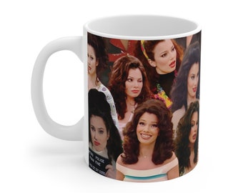 Fran Fine The Nanny Collage Mug 11oz