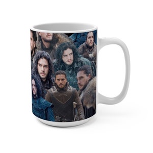 Jon Snow Game of Thrones Mug 15oz
